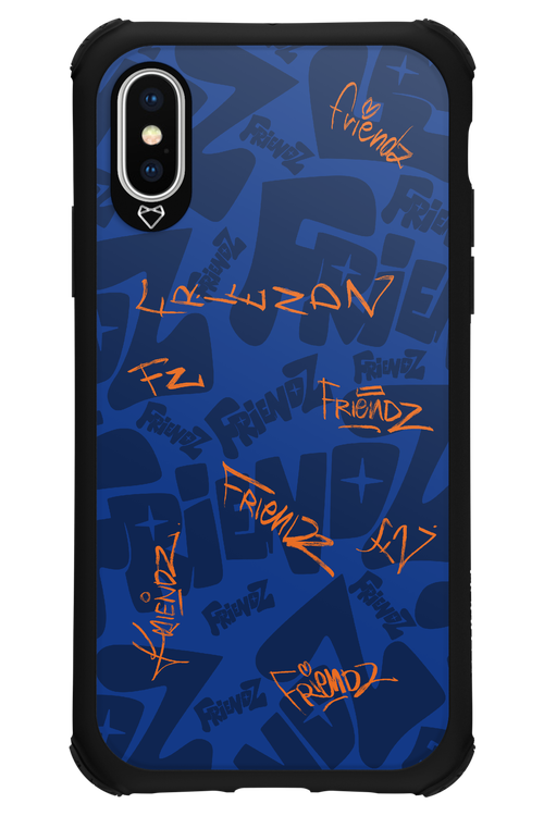 FRIENDZ Blue - Apple iPhone X