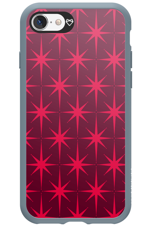 Burgundy Starss - Apple iPhone SE 2022