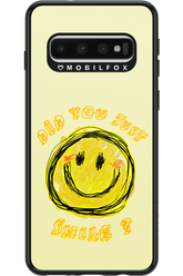 Crayon Smiley - Samsung Galaxy S10