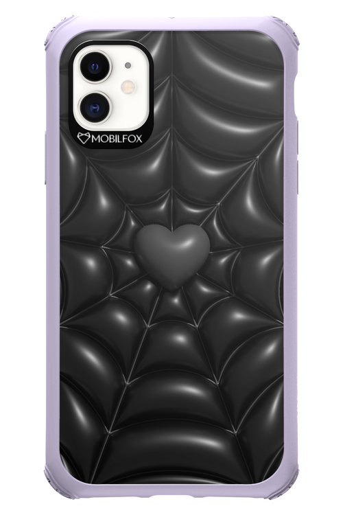 Black Spider Heart - Apple iPhone 11