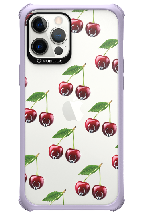 Spicy Cherries Transparent - Apple iPhone 12 Pro Max