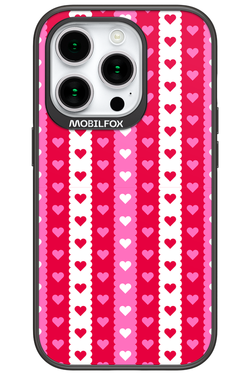 Christmas Heart Biscuit - Apple iPhone 15 Pro