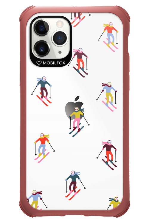 Snow Motion (Transparent) - Apple iPhone 11 Pro