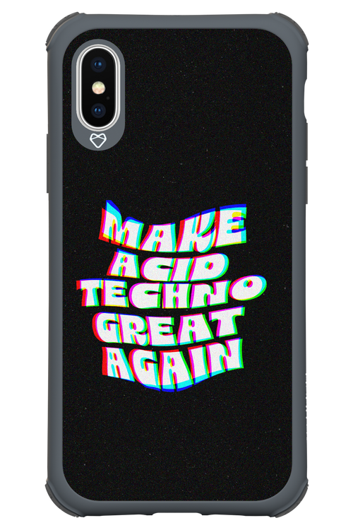 Acid Techno - Apple iPhone X