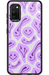 Fluid Smiley Purple - Samsung Galaxy A41