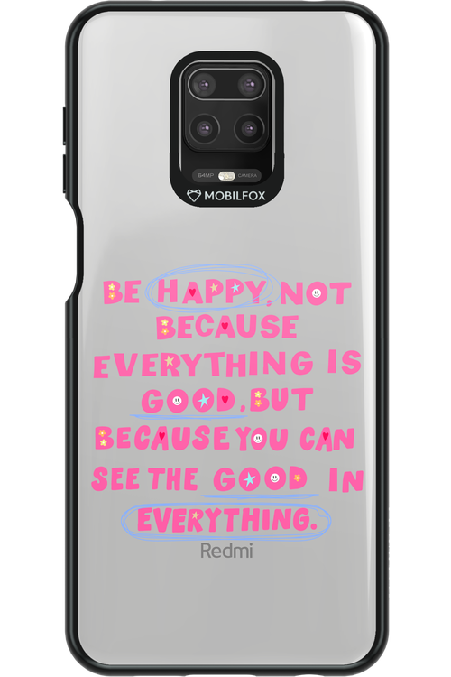 Be Happy 2.0 - Xiaomi Redmi Note 9 Pro