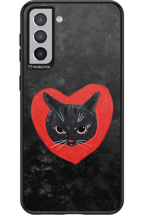 Heart Cat 2.0 - Samsung Galaxy S21+