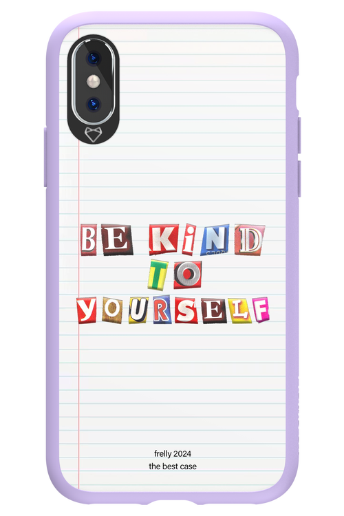 Be Kind To Yourself Notebook - Apple iPhone X