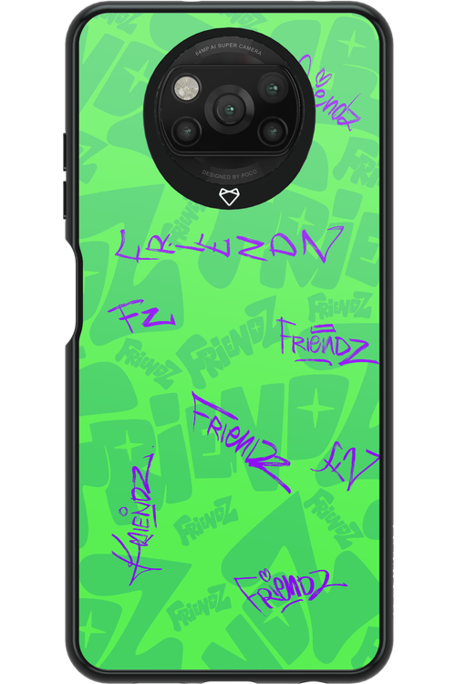 FRIENDZ Green - Xiaomi Poco X3 Pro