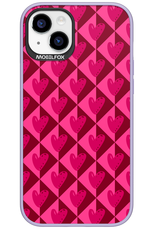 Holiday Heartss - Apple iPhone 15 Plus