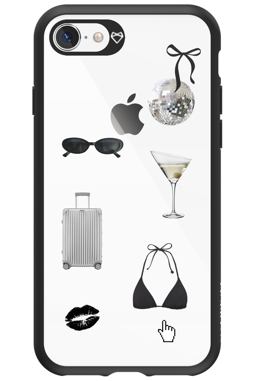Silver Summer - Apple iPhone 8