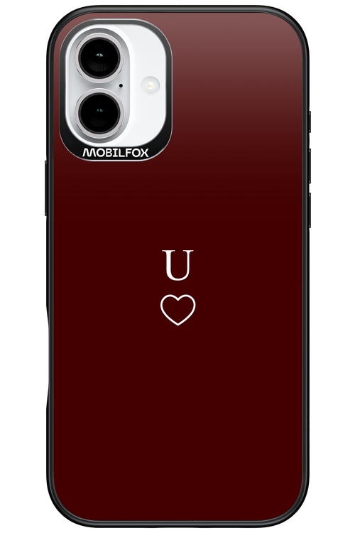 U Burgundia 2.0 - Apple iPhone 16 Plus