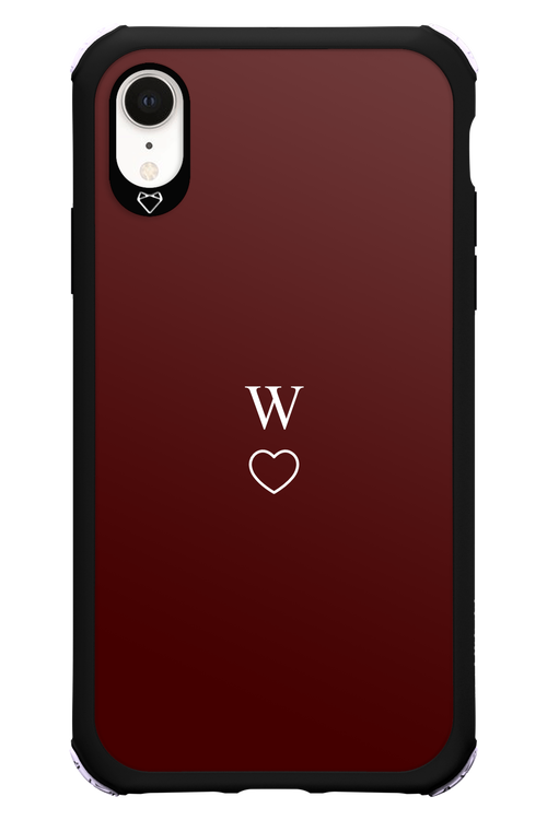 W Burgundia 2.0 - Apple iPhone XR