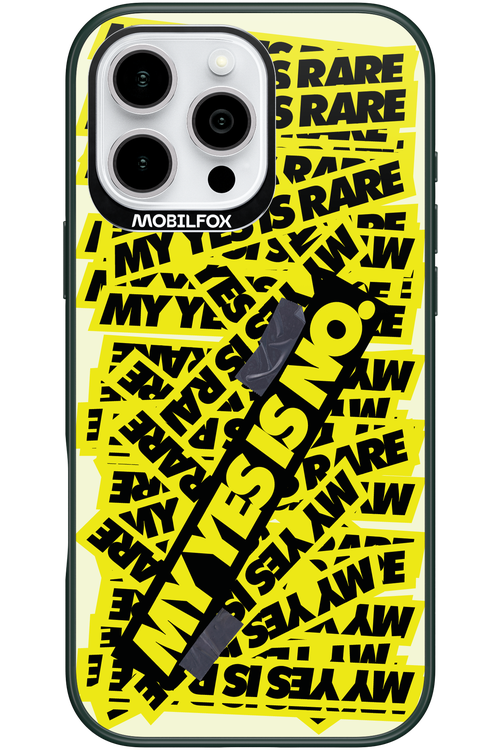 My yes is no 2.0 - Apple iPhone 16 Pro Max