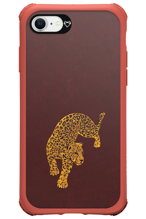 Burgundy Leopard - Apple iPhone SE 2020