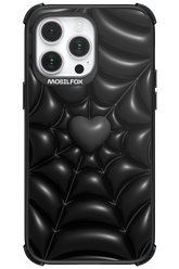 Black Spider Heart - Apple iPhone 14 Pro Max