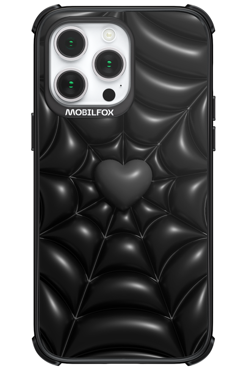 Black Spider Heart - Apple iPhone 14 Pro Max