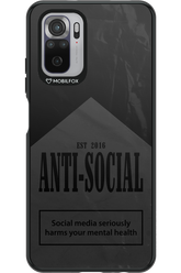 ANTI-SOCIAL (BLVCK) 2.0 - Xiaomi Redmi Note 10