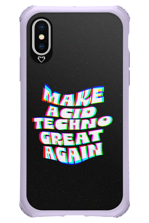 Acid Techno - Apple iPhone X