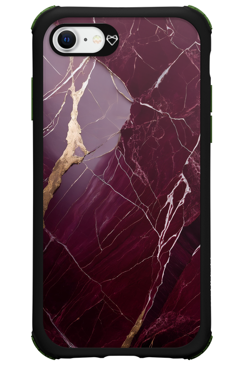 Burgundy Marble 2.0 - Apple iPhone SE 2020