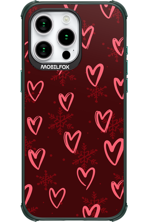 Christmas Hearts - Apple iPhone 15 Pro Max