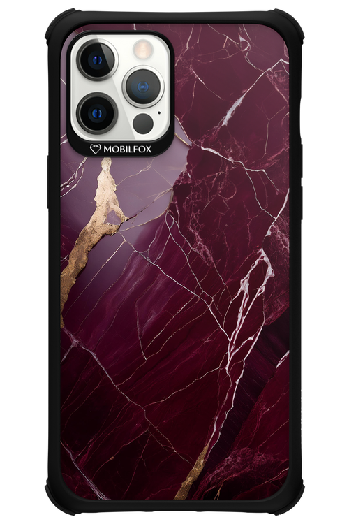 Burgundy Marble - Apple iPhone 12 Pro Max