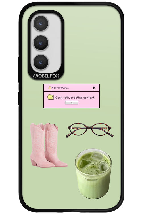 Matcha Babe - Samsung Galaxy A34