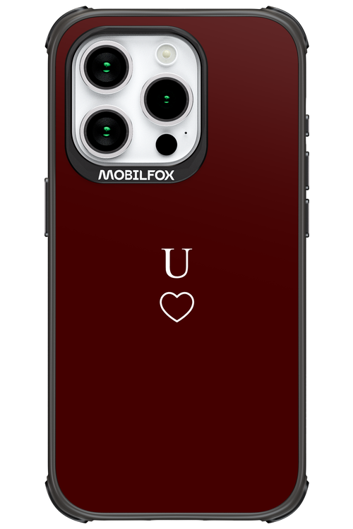 U Burgundia 2.0 - Apple iPhone 15 Pro