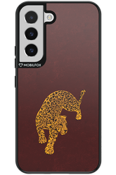 Burgundy Leopard - Samsung Galaxy S22