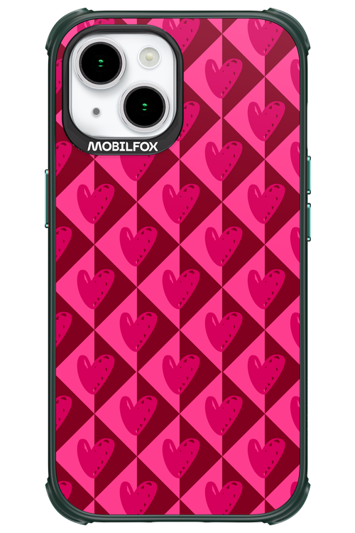 Holiday Heartss - Apple iPhone 15