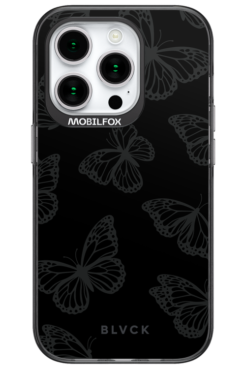 Black Butterflies - Apple iPhone 15 Pro