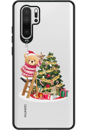 Christmas Bear (Transparent) - Huawei P30 Pro