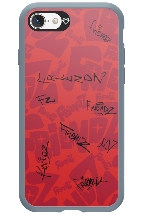 FRIENDZ Red - Apple iPhone SE 2022