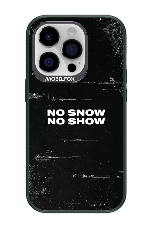 No snow, no show - Apple iPhone 14 Pro