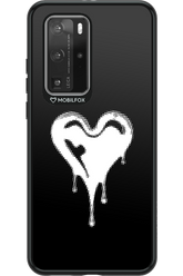 Heart Black - Huawei P40 Pro