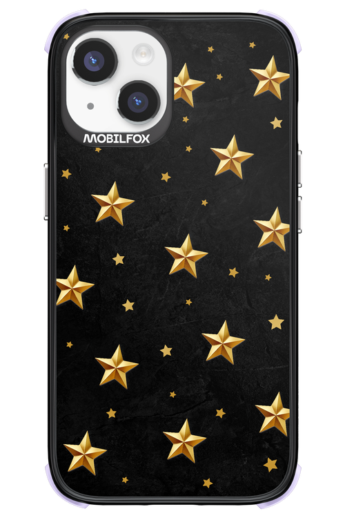 Golden Stars - Apple iPhone 14
