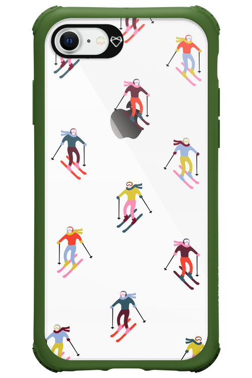 Snow Motion (Transparent) - Apple iPhone 8