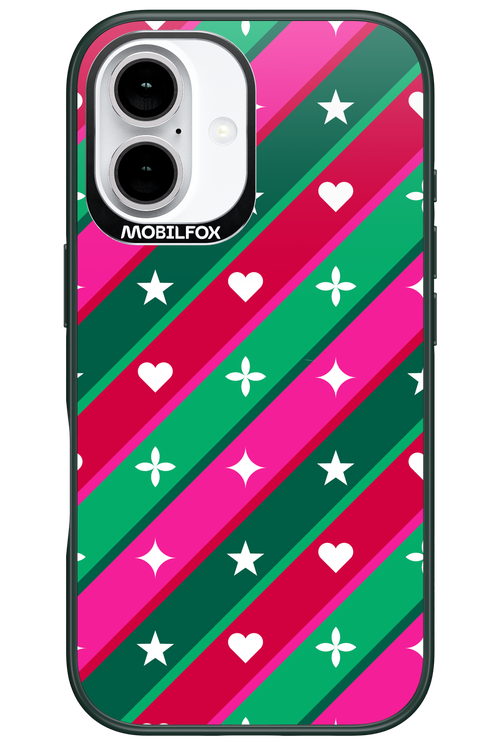 Christmas Stripes - Apple iPhone 16