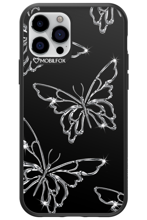 Silver Butterfly 2.0 - Apple iPhone 12 Pro