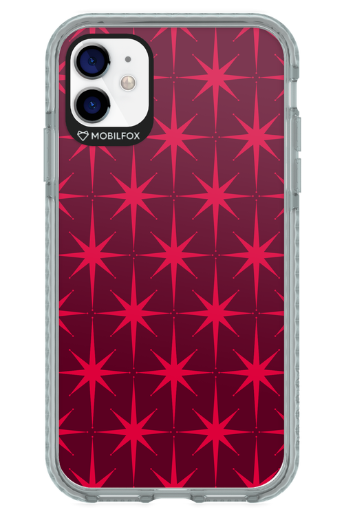 Burgundy Starss - Apple iPhone 11