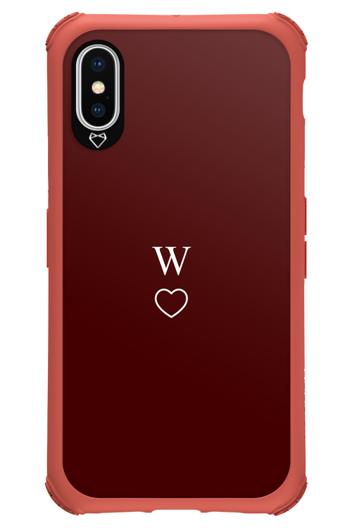 W Burgundia 2.0 - Apple iPhone X