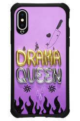 Drama Queen Purple - Apple iPhone X