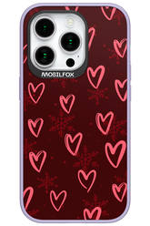 Christmas Hearts - Apple iPhone 15 Pro
