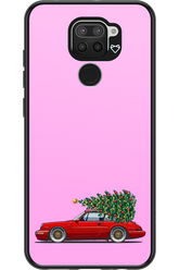 XMAS Car Pink - Xiaomi Redmi Note 9