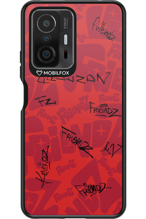 FRIENDZ Red - Xiaomi Mi 11T Pro