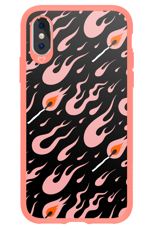 Hot Flames - Apple iPhone X