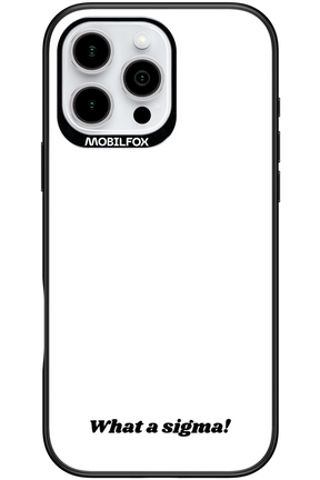 Sigma Vibe - Apple iPhone 16 Pro Max