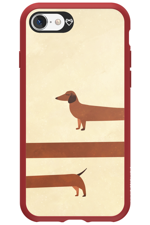 Stretchy Dog - Apple iPhone SE 2020