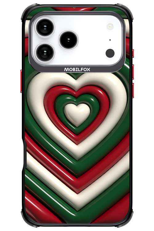 XMAS Hearts - Apple iPhone 17 Pro Max