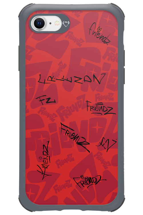 FRIENDZ Red - Apple iPhone 7